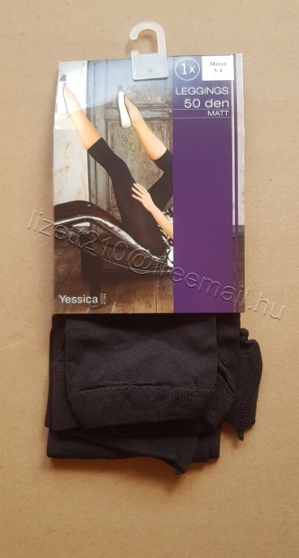 Yessica C&A fekete harisnya leggings új