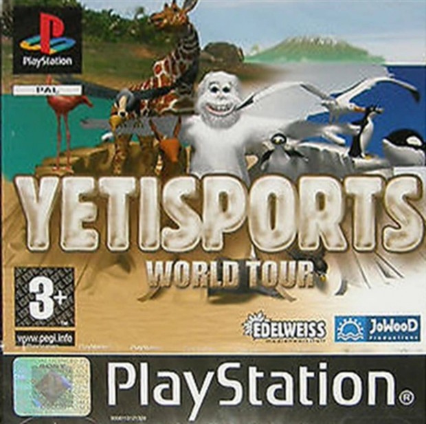 Yetisports World Tour, Mint Playstation 1 jtk