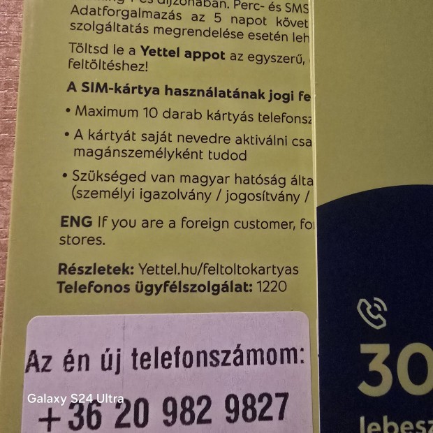 Yettel Kny Telefonszm 982.982.7.