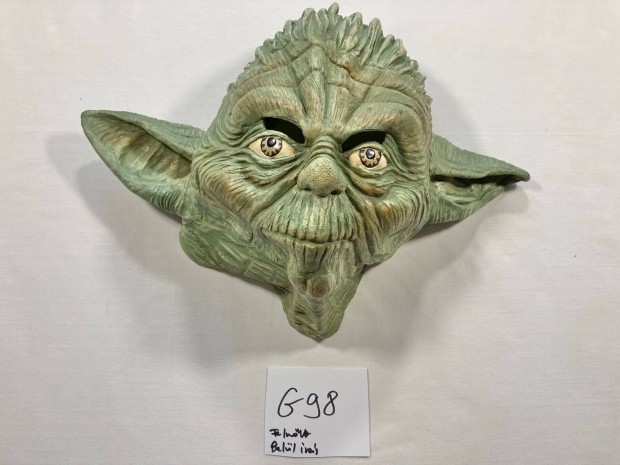 Yoda maszk, Yoda jelmez maszk, Star Wars jelmez maszk G98