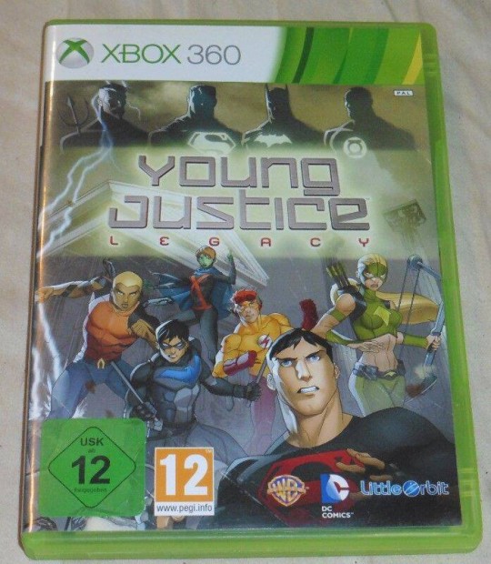 Young Justice (rajzfilmes, szuperhss) Gyri Xbox 360 Jtk akr fl