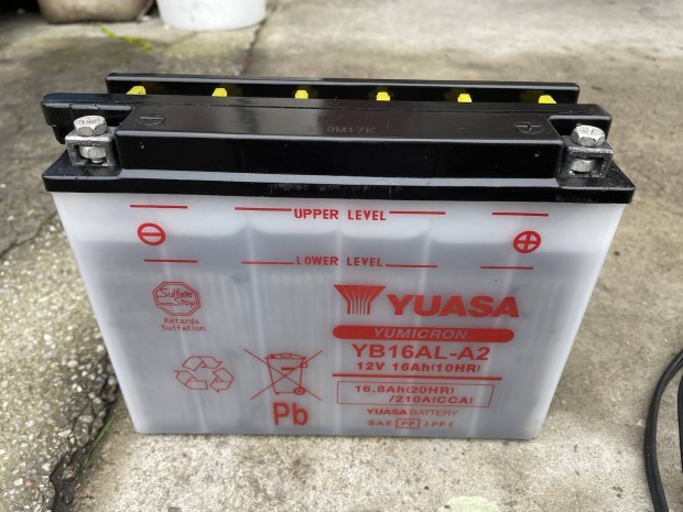 Yuasa YB16AL-A2 12V 16Ah 210A aksi akku akkumultor