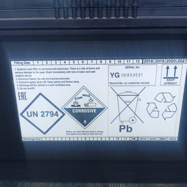 Yuasa Ybx Active akkumultor 