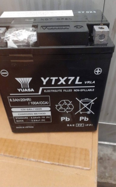 Yuasa Ytx7L akumulátor 