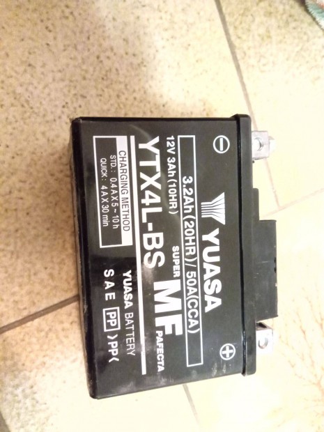 Yuasa ytx4l-bs motorakumltor