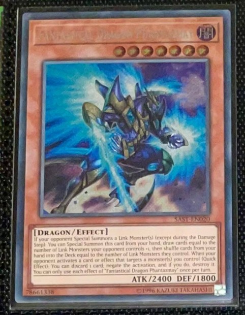 Yugioh Fantastical Dragon lap elad