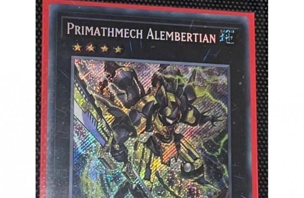 Yugioh Primathmech Alembertian lap elad