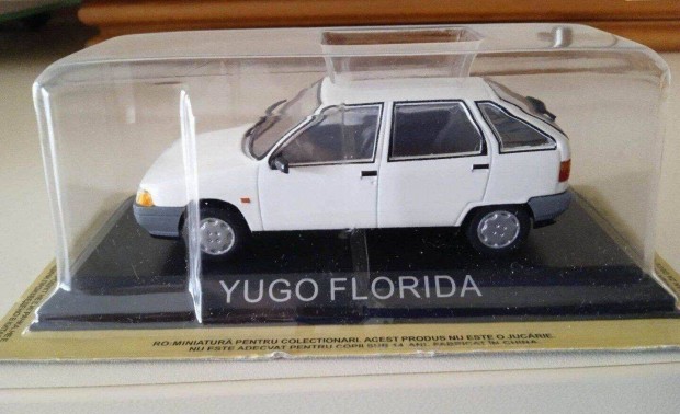 Yugo Florida kisauto modell 1/43 Elad