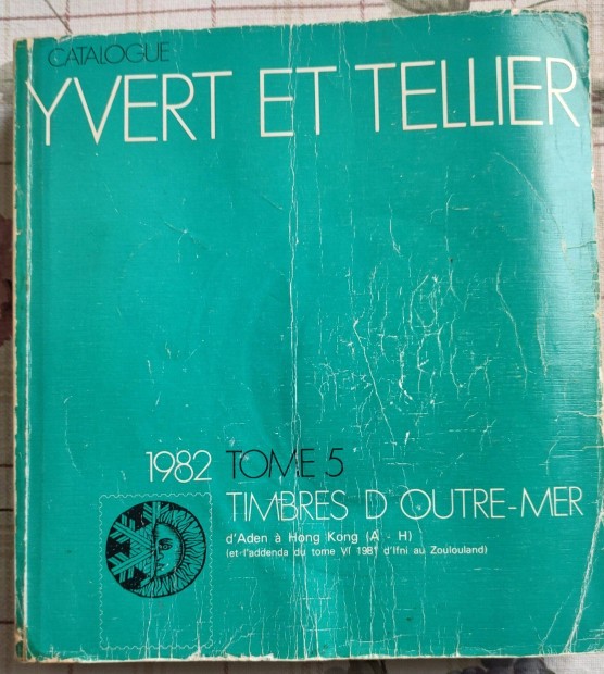 Yvert Et Tellier katalgus 1982