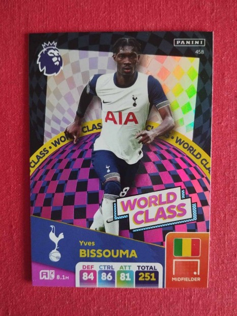 Yves Bissouma (Tottenham) Premier League 2025 World Class focis krtya