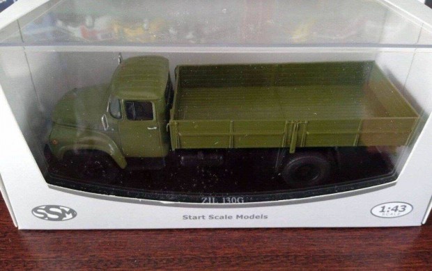 ZIL 130G hosszu platos "SSM" Akcio kisauto modell 1/43 Elad