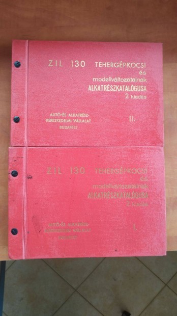 ZIL 130 tehergépkocsi alkatrészkatalógus gyűjtőknek, szerelőknek!