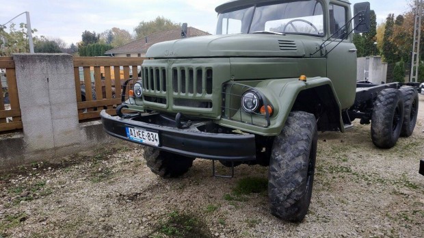 ZIL-131 6x6 teherautó Mercedes OM-366 szívódízel motorral!
