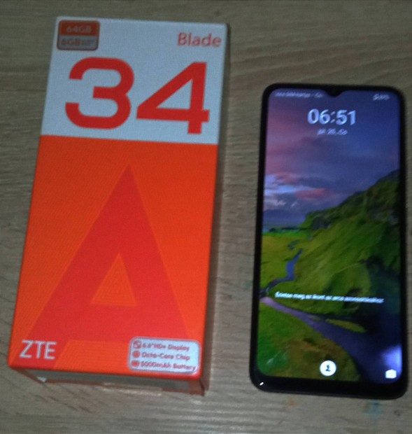 ZTE Blade A34 Okostelefon