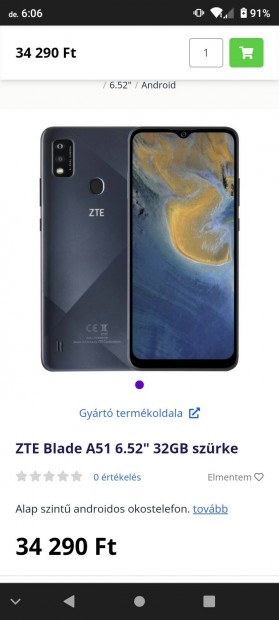 ZTE Blade A51 32 GB