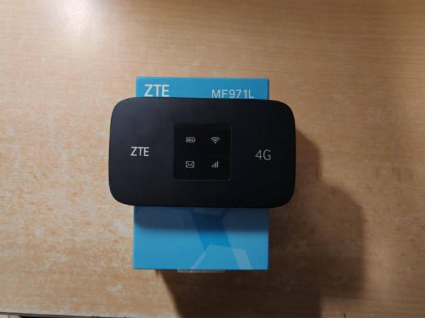 ZTE MF971L 4G LTE Mobile Wifi Router Hotspot Fekete Garival !