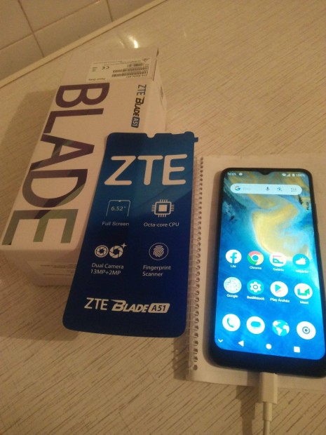 ZTE blade A51 okostelefon garancia szmla