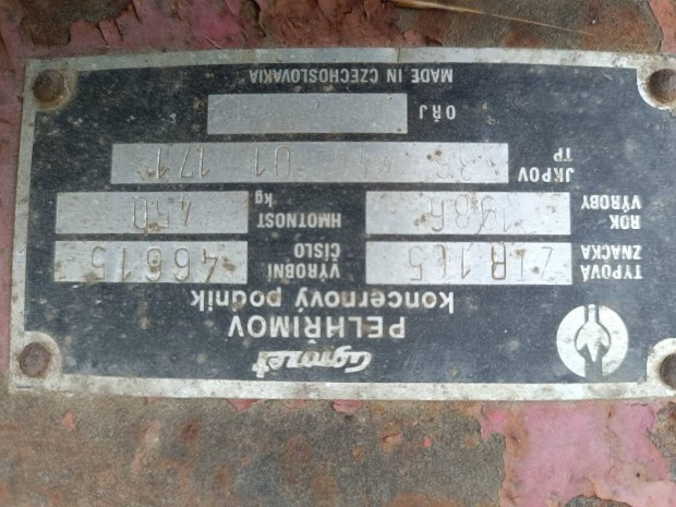 ZTR 165 Kasza elad