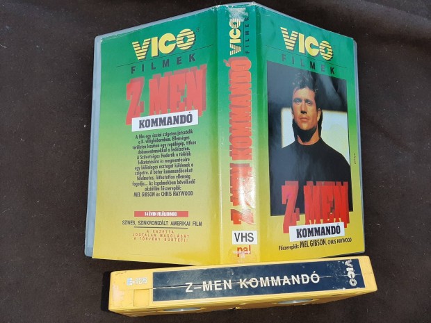 Z- men kommand - vico vhs - Mel Gibson