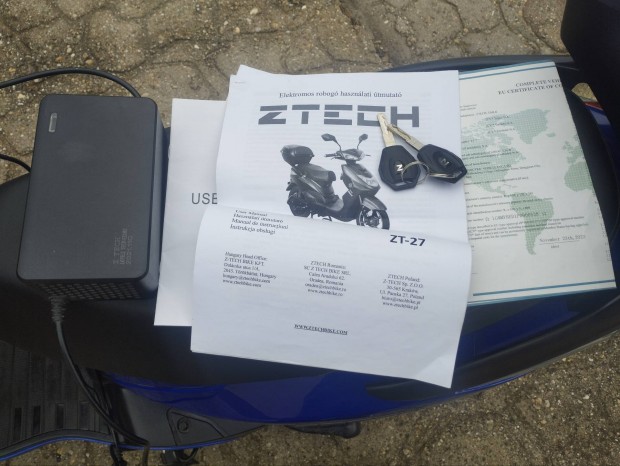 Z tech zt27 elektromos robogó eladó