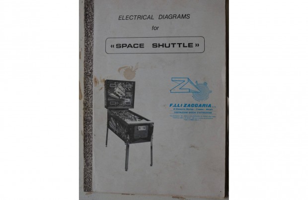 Zaccaria flipper kapcsolsi rajz pinball electric diagram