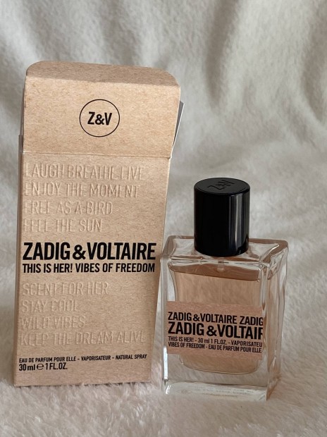 Zadig&Voltaire this is her! Vibes of freedom edp 30 ml