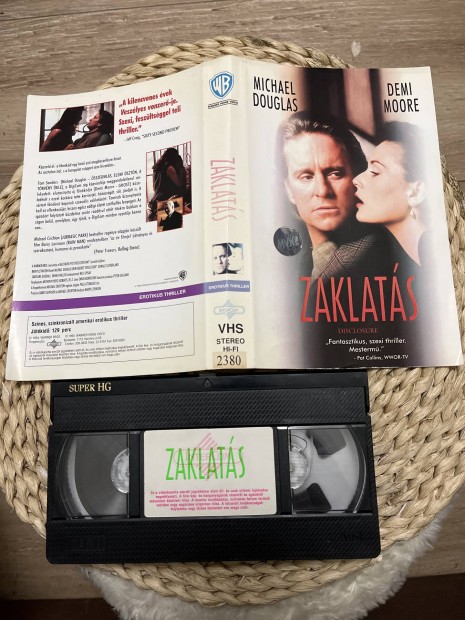 Zaklats vhs film 