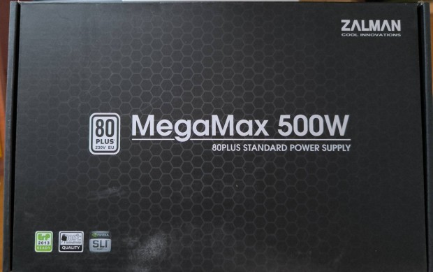 Zalman Megamax 500W tpegysg 
