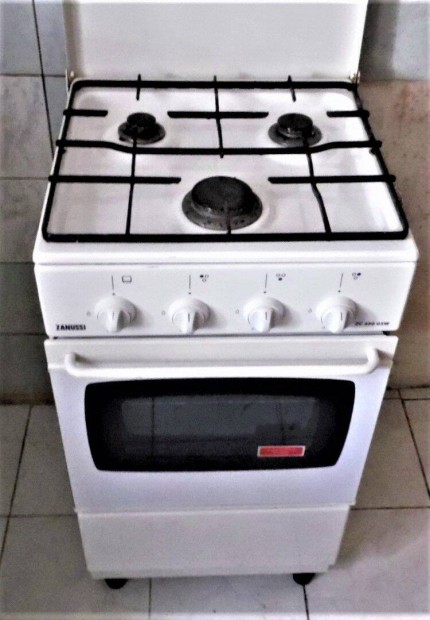 Zanussi 3 gs gztzhely s gzst, keskeny kivitel, ZC 450 GSW, sz