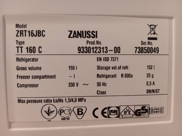 Zanussi Ht 