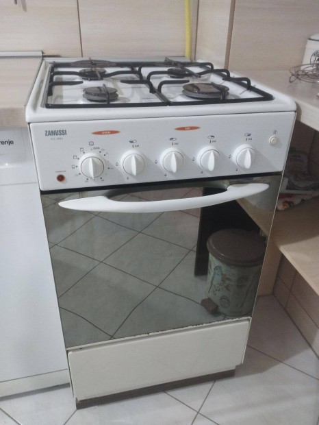 Zanussi Zcc5063 kombinlt tzhely kitn llapotban