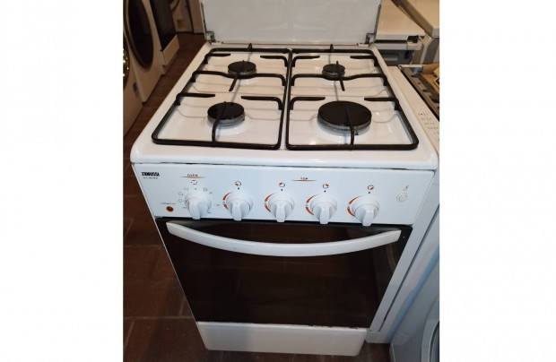 Zanussi Zcg565NW kombinlt gztzhely grill st PB is