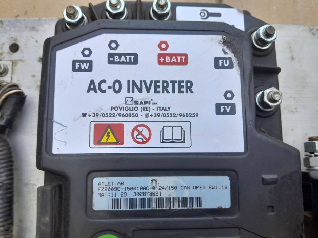 Zapi AC-0 inverter elektromos békához
