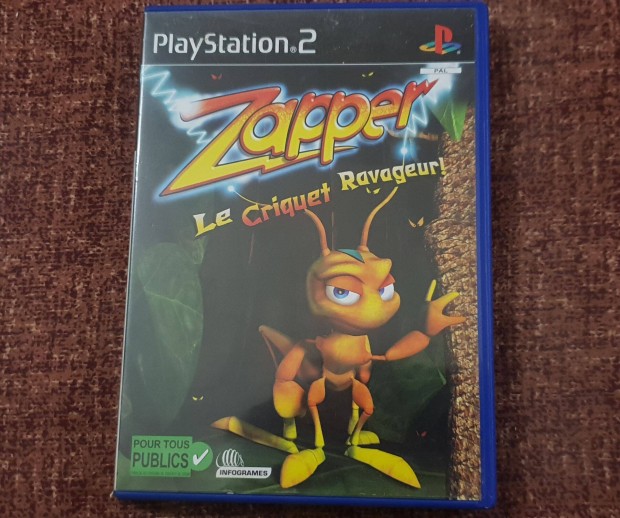 Zapper Playstation 2 eredeti lemez ( 3000 Ft )
