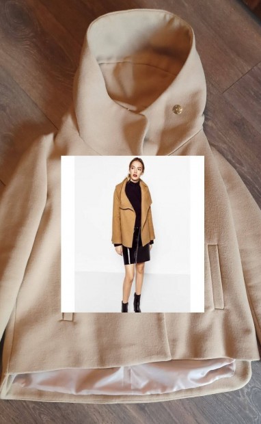 Zara Basic Outerwear gyapjkeverk kabt