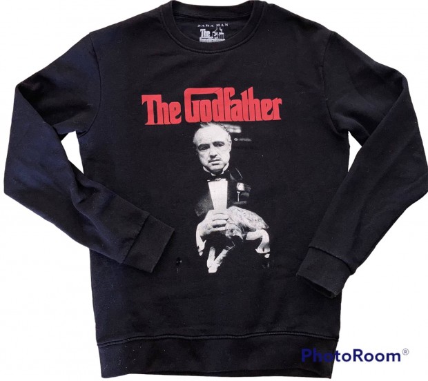 Zara Man The Godfather - Keresztapa slim L pamut pulver 