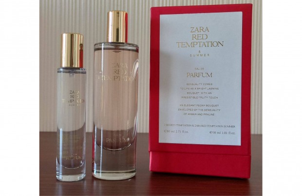 Zara - Red Temptation & Summer 80ml+30ml parfm