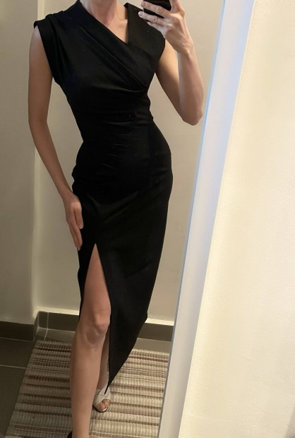 Zara extra fekete ruha