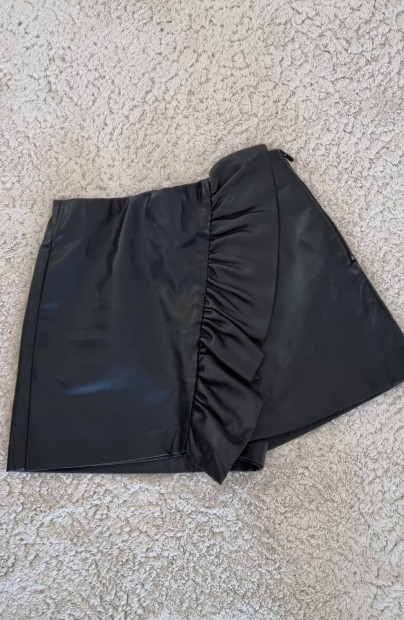 Zara fekete mbr skort short rvidnadrg szoknyanadrg