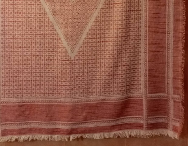Zara j ris stla, 204x110 cm, szvtt mints, indiai