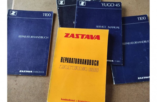 Zastava 1100, Yugo 45, javtsi karbantartsi knyv