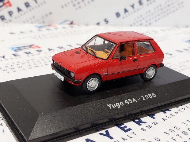 Zastava Yugo 45A (1986) -  Edicola - 1:43