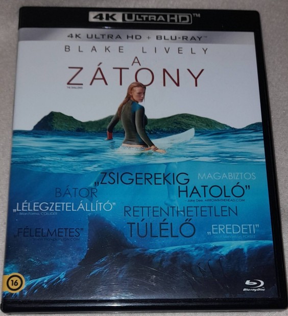 Ztony 2D Blu-ray/ 4K lemezt nem tartalmaz /