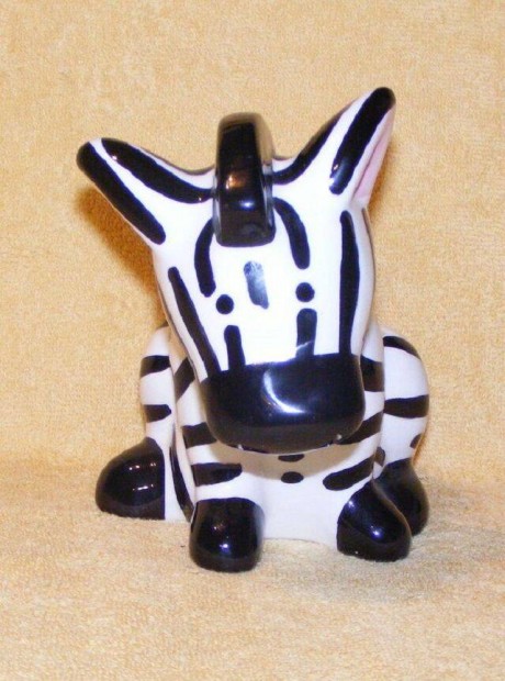 Zebra porceln persely