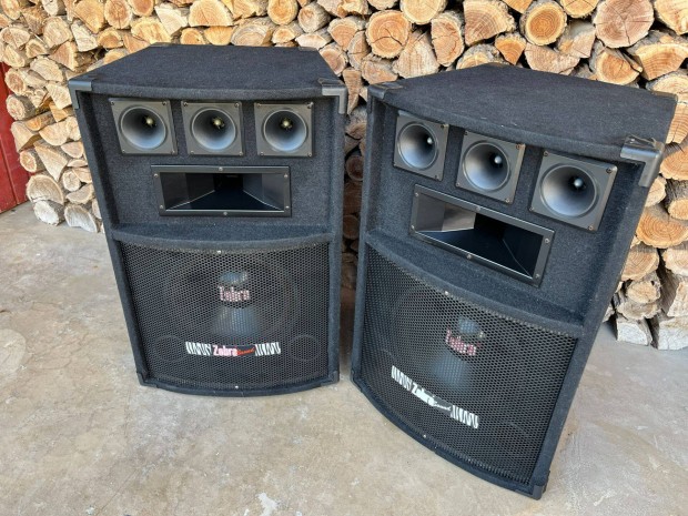 Zebra sound Pro, 2 x 300W top lda hangfal zenekari fels hangfalpr