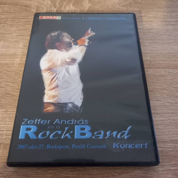 Zeffer Andrs s a Rock Band koncert DVD