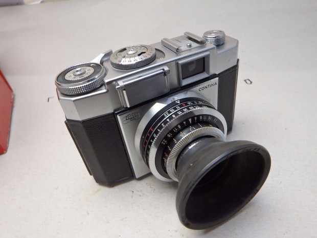 Zeiss Ikon Contina Camera Retro Fnykpezgp Rgi Ritka Pantar 45 MM