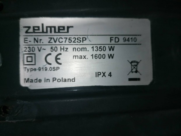 Zelmer takarítógép