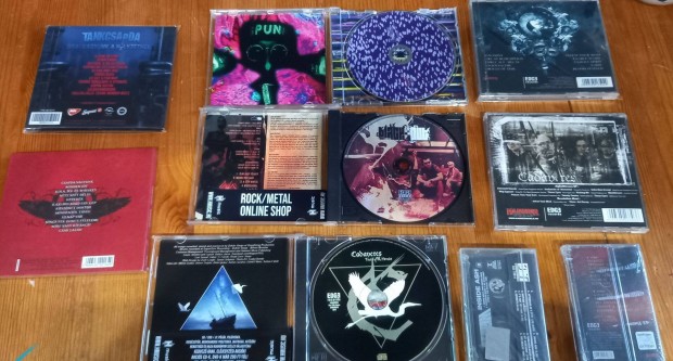 Zenei gyjtemny CD-k