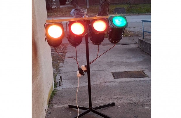 Zenekari világítás,PAR lámpa szett
